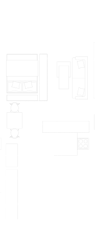 podorys 1 izbového bytu J
